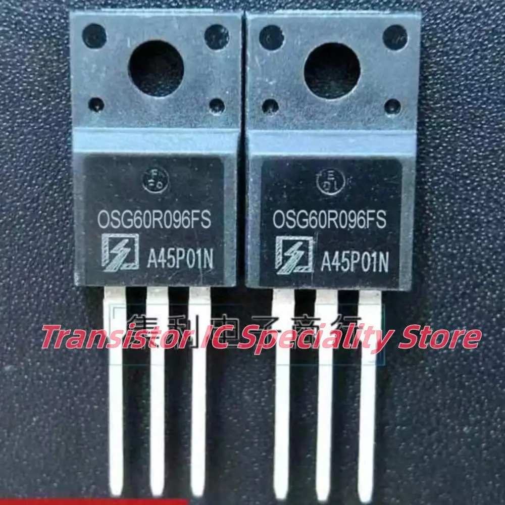 10 PZ/LOTTO OSG60R096FS OSG60R096FSF TO-220F MOS Importato Spedizione Veloce
