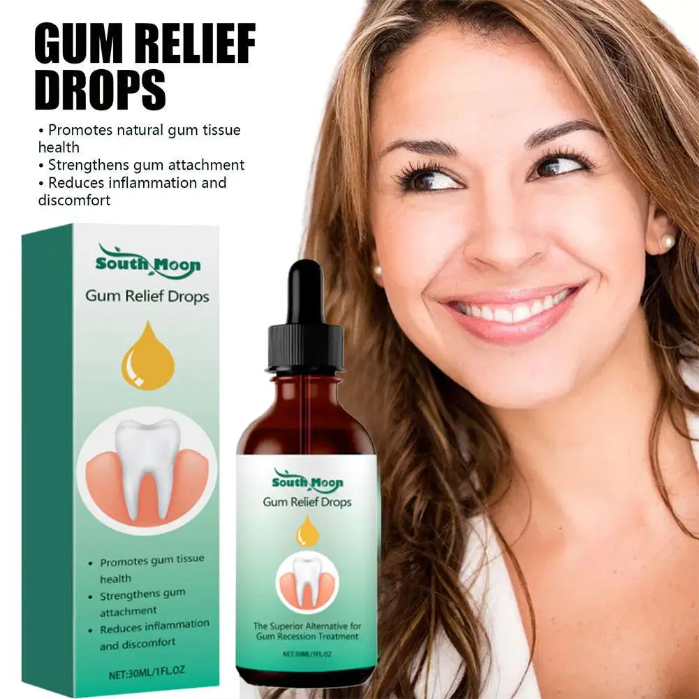 Natural Gum Repair Drop Improve Gingival Health Relieve Oral Discomfort And Strengthen Loose Gums Daily Oral Dental Care Product