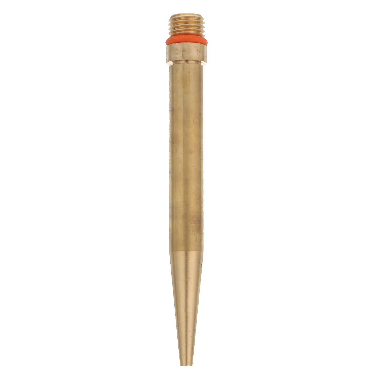 

Copper Glue Nozzle Tip 2.0x100mm Long Reach Fine Bore High Conductivity Hot Glue Applicator for Crafting Repairs DIY Precision