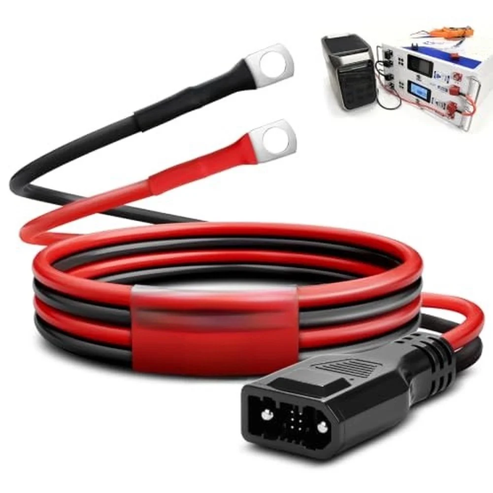50A 5FT Industrial Grade Expansion Adapter Cable Compatible with For EcoFlow For EF Series and Wave2 Wave3 Air Conditioners