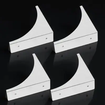 

4Pcs Corner Guards Furniture Protection Vintage Metal Corner Protectors Decorative Edge Safety Bumpers for Table Desk Cabinet