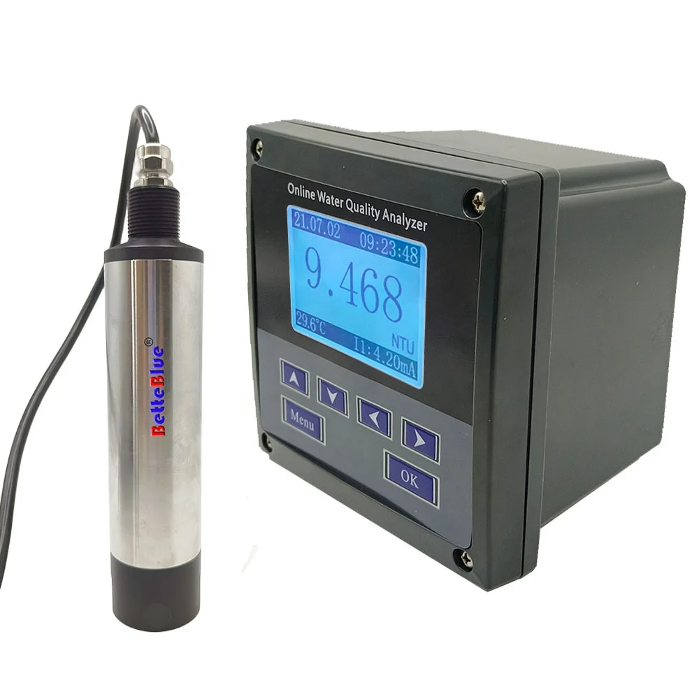 Digital Online Turbidity Analyzer Water Quality Turbidity Meter With Sensor