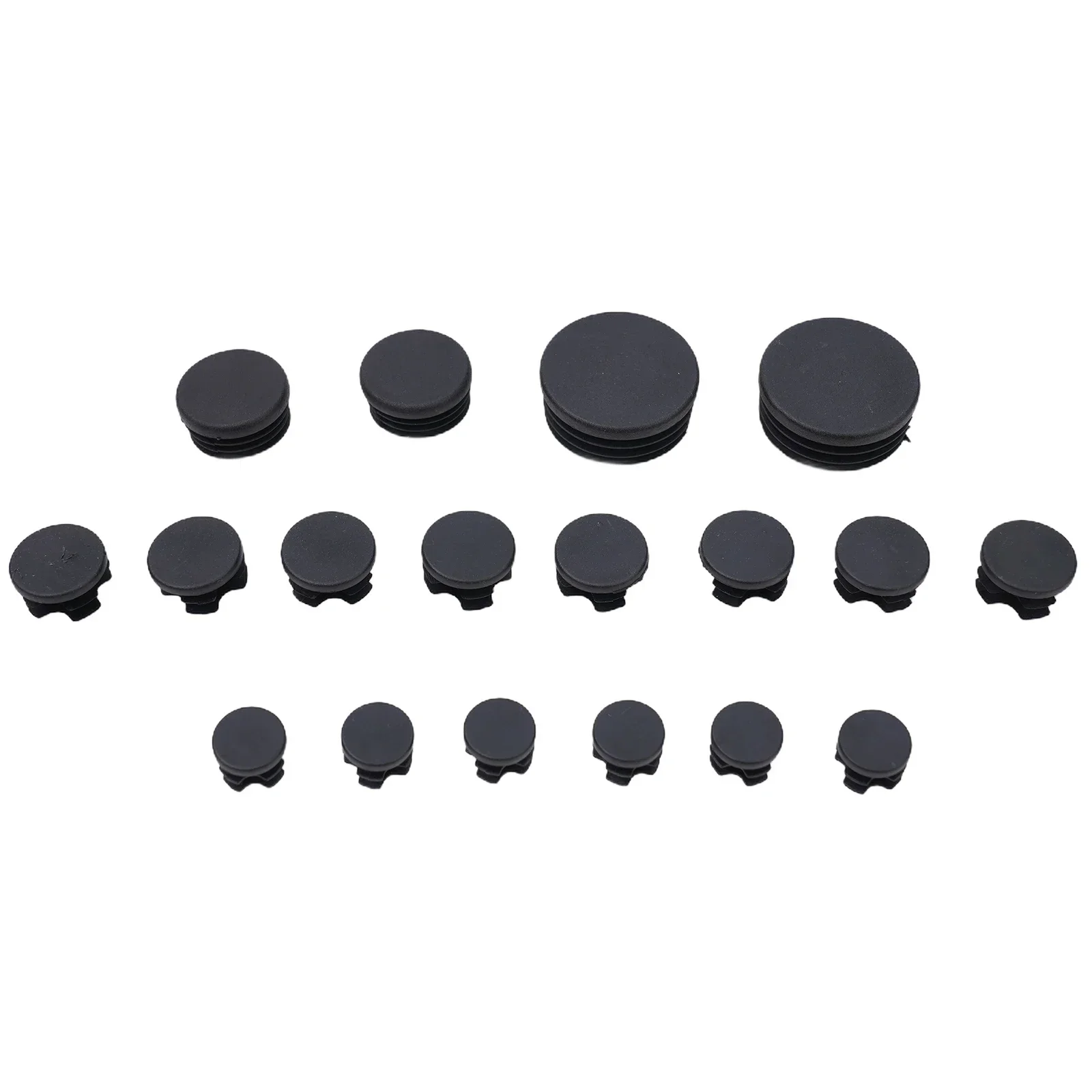 Enhance Your For Jeep's Luxury Appearance with 18 Black ABS Chassis Waterproof Plug Stoppers for JLJT 20182020