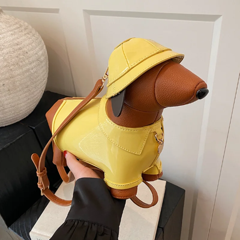 Cute dog bag 2026 new Europe and the United States fashion personality creative shoulder bag ladies style crossbody bag