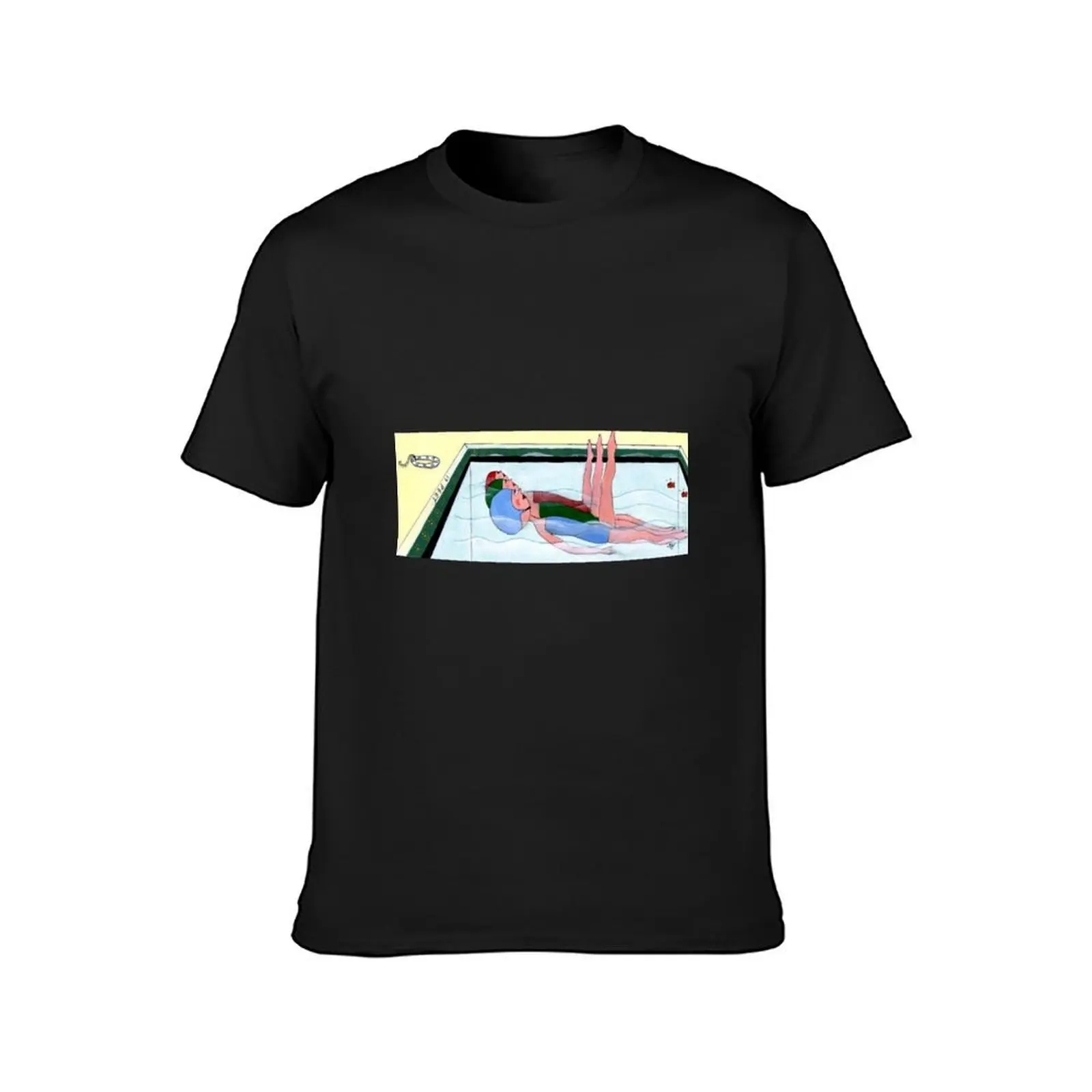 Synchronized Swimming T-Shirt tees blacks tshirts for men