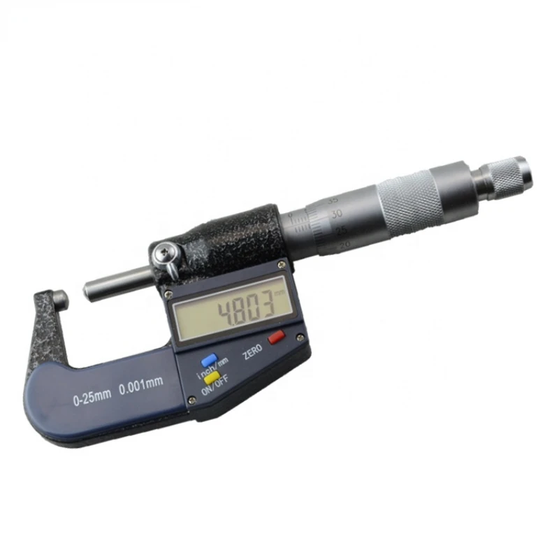 

0-25mm Micron Digital Micrometer Outside Thickness Gauge 0.001MM Electronic Digital Measuring Tools Caliper