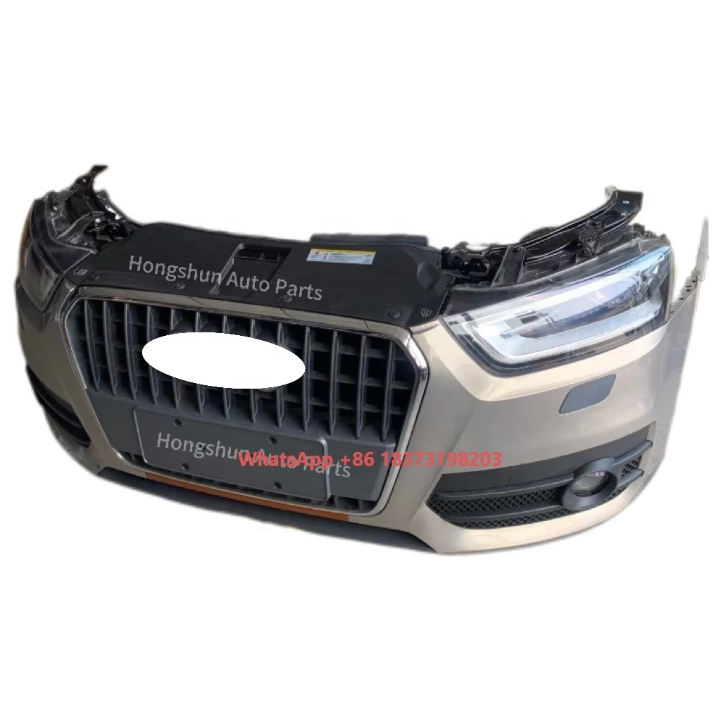

Original Second Hand Car Accessories Body Kit Front Insurance Assembly Upgraded to RSQ5 Grille Headlight Ca for Audi Q3