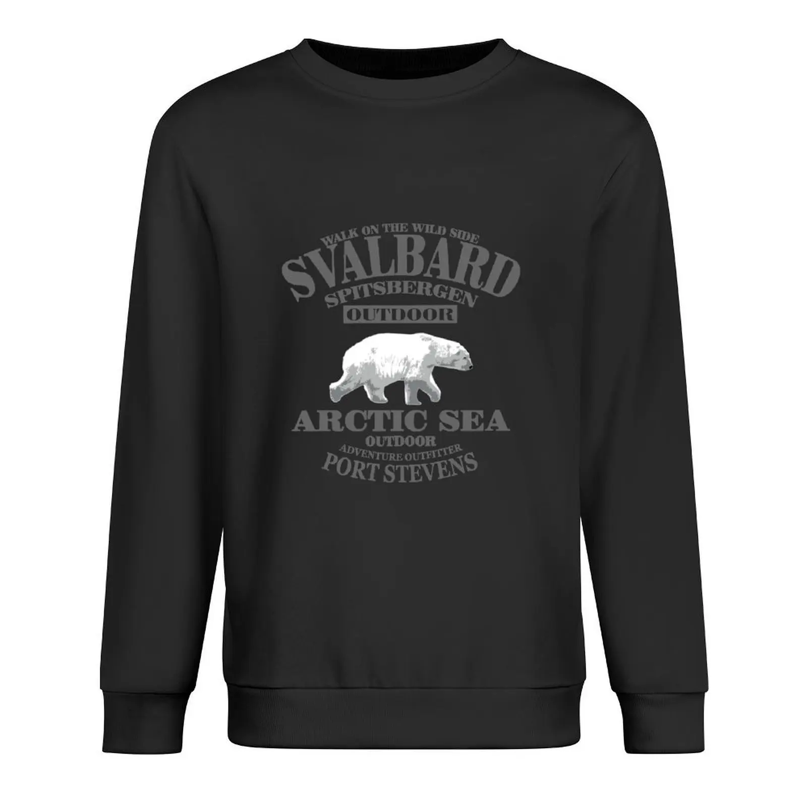 

polar bear - Spitsbergen Pullover anime clothes autumn men's coat men wear new sweatshirt