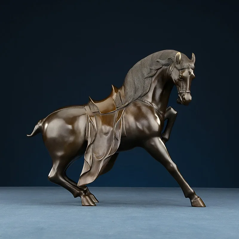 Horse ornament crafts living room office decoration home decoration opening gift