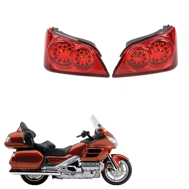 

Аксессуары для мотоциклов Honda Gold Wing GL1800 2006-2011 2007, светодиодные задние тормозные сигналы поворота, задний фонарь