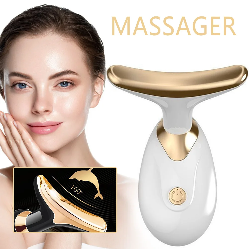 USB Charging Portable Anti Wrinkle Double Chin Universal Electric Face Firming Massager Multi-Dimensional Face Beauty Device