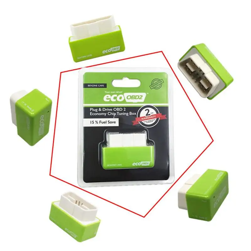 Universal Eco OBD OBD2 Benzine Economy Fuels Saver Tuning Box Chip Device For Petrol Auto Car Fuels Saving Car Accessories