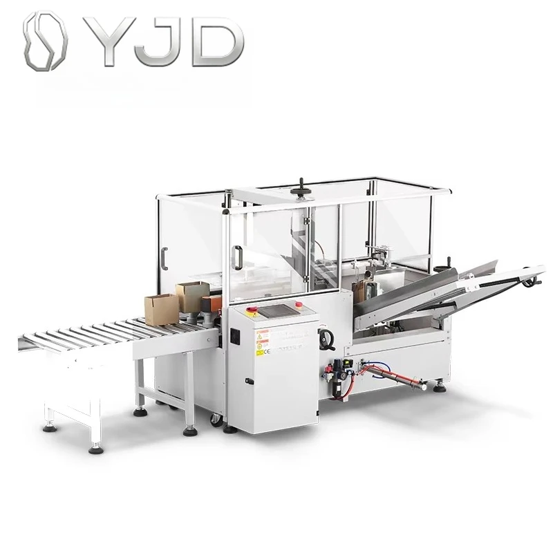 Electric Automatic Cardboard Box Folding Machine Multifunctional Carton Erector for Beverage & Chemical Applications