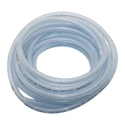 10m 20m 8*12mm Braided Reinforced PVC Hose Garden Irrigation Flexible Fiber Water Pipe Reticulated Tubing Agriculture Watering