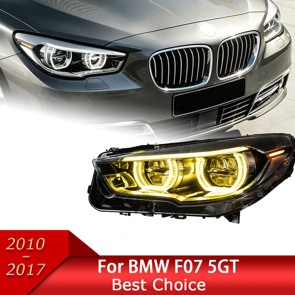 Car Lights for BMW F07 5GT LED Auto Headlight Assembly Upgrade Newest M5 Competition Dynamic Signal Front Lamp Tool Accessories