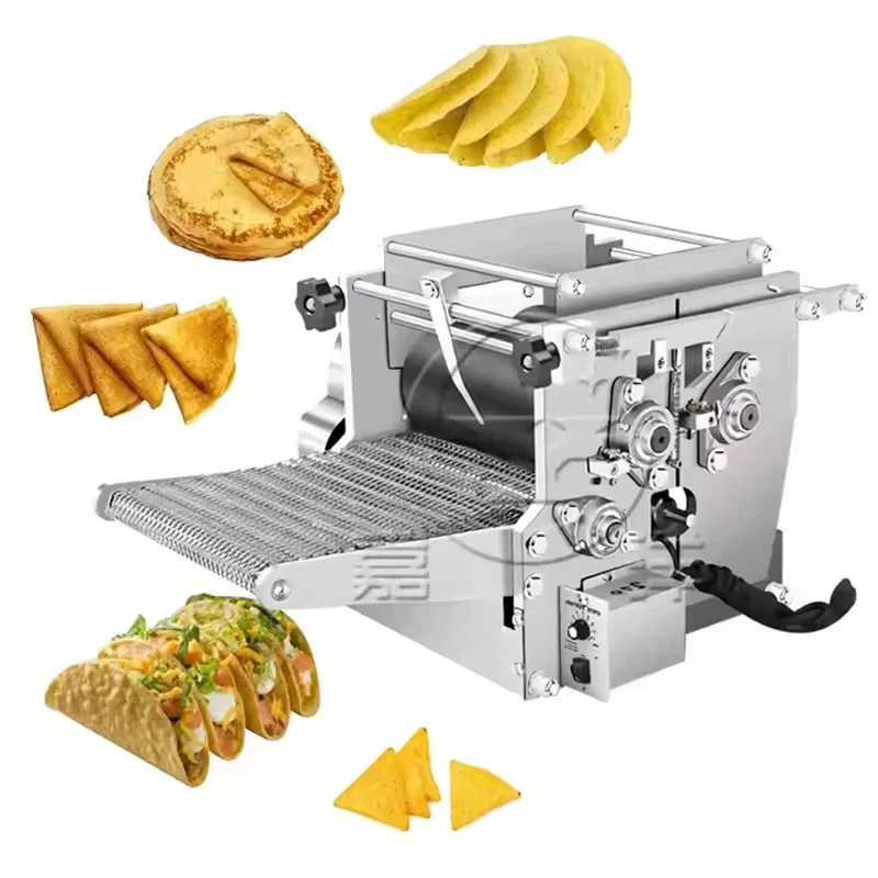 

New Fully Automatic High Capacity Motorized Restaurant Burrito Tortilla And Pita Forming Machine
