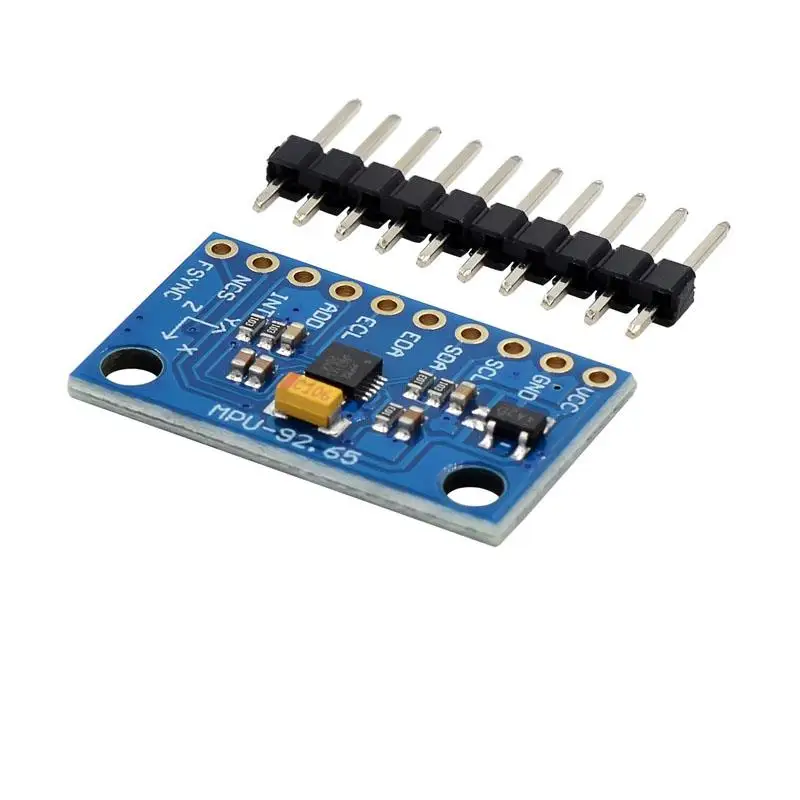 1Set SPI IIC/I2C GY-9250 MPU 9250 MPU-9250 9-Axis Attitude +Gyro+Accelerator+Magnetometer Sensor Board Module MPU9250 3-5V