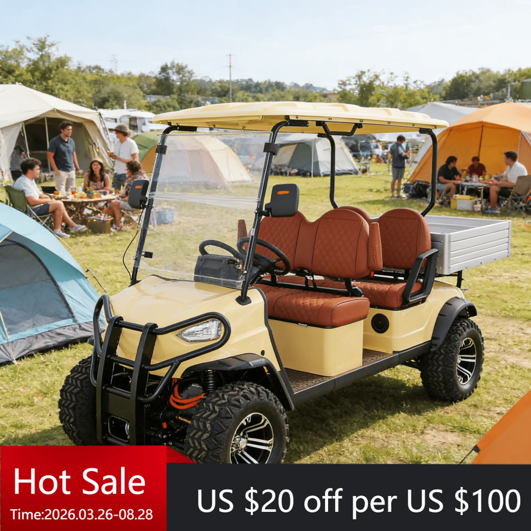 Outdoor Hunting Vehicle - Tc Custom golf cart 4x4 off-road