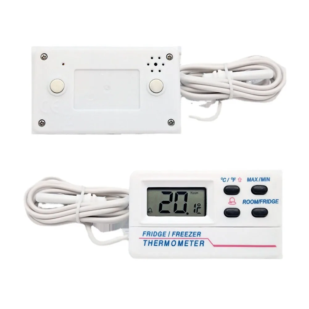 Measurement Digital Thermometer Fridge Freezer Magnetic Alarm Number Of Pieces Specifications Switchable Sensors