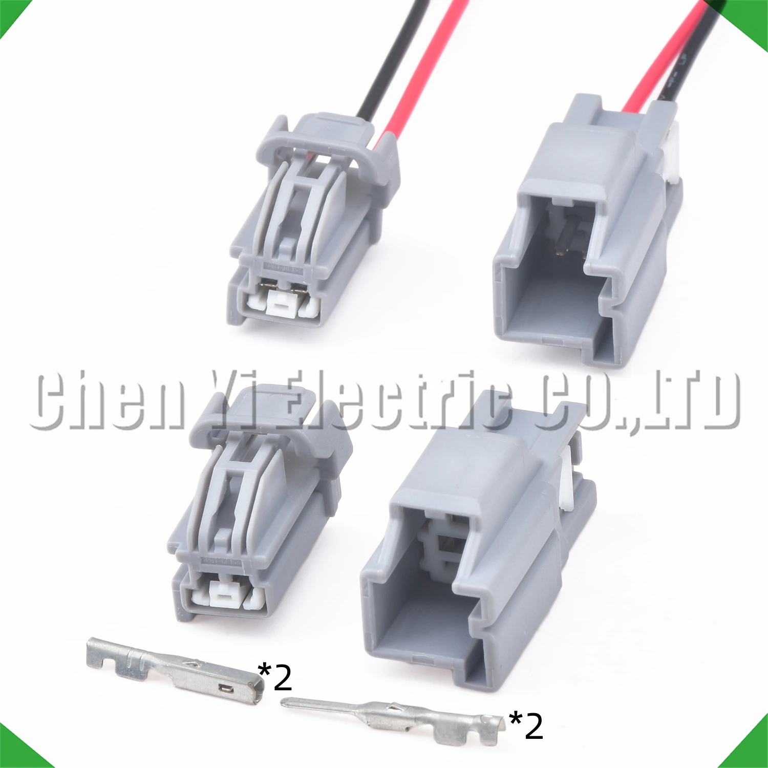 2 Pin Automotive Connectors Steering wheel Seat heating Wire Harness Plug 7282-6443-40 7283-6443-40 For Ford