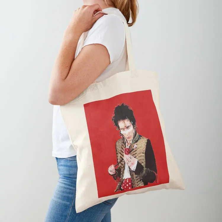 

Adam ant Tote Bag canvas shopping bag Customizable tote bag Canvas shoulder bags woman 2025