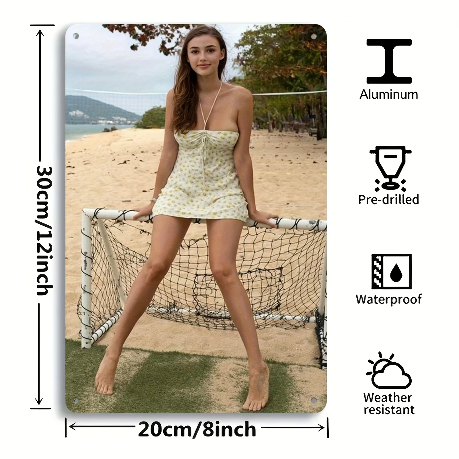 Yehaiker 2D Sarı Çiçek Baskılı - Home Decor Yellow incelemesi ve fiyatı