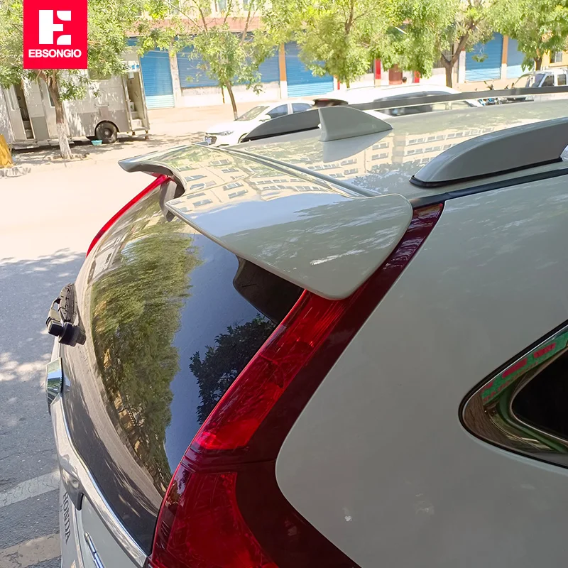 Car Rear Roof Spoiler For Honda CRV CR-V 2012-2016 ABS Plastic DIY Color Rear Trunk Wing Spoiler Cover Decoration Car Styling