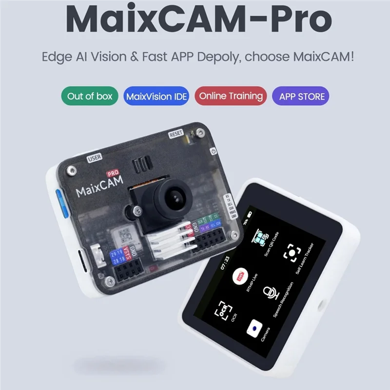 

Maixcam Pro RISC-V AI Development Board NPU Vision Camera Lmage Processing Audio Yolo Contest Camera