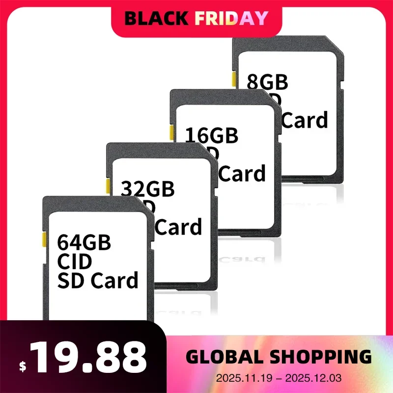 

MAKE Cid Sd карта 16 ГБ 32 ГБ 64 Гб профессиональная