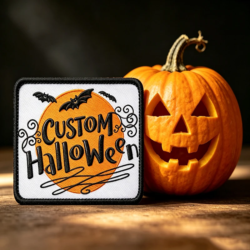 Custom Embroidered Patches DIY Custom Pattern Patch Print,Woven,/Hook Loop,Sew, Iron On Patches For Clothing Company Team Logo