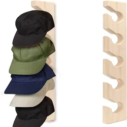 Wall Mounted Wooden Baseball Cap Organizer Wall Mounted Baseball Vertical Hat Rack Wall Mounted Wooden Display Stand