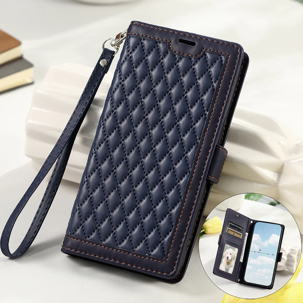 

M55 M23 M13 5G Flip Case For Samsung Galaxy M55 Leather Wallet Holder Card Coque For Samsung M12 M22 M32 M13 M23 M 55 Cover