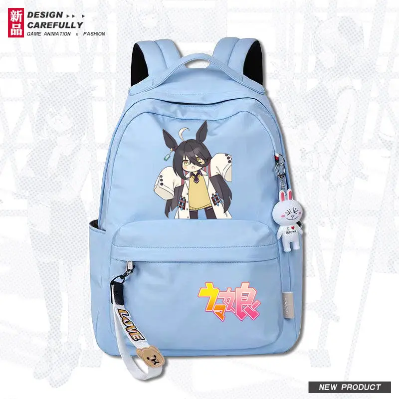 Pretty Derby Anime Merchandise Student Large Capacity Backpack Unisex Double Shoulder Bag TT ANI