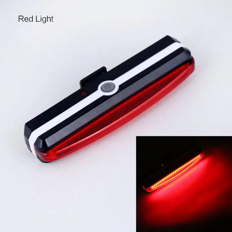 2024 New Rear Light 300 Lumen USB Rechargeable Waterproof MTB Bike Taillight Ciclismo Luz Trasera Bicicleta Bicycle Lights