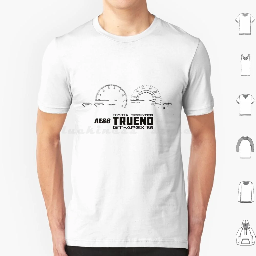 Ae-86 Meter T Shirt Men Women Kids 6xl Ae 86 Thunderclap Initial D Takumi Meter Gt Apex