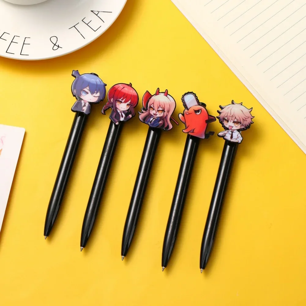 

Шариковая ручка с рисунком аниме, милая ручка Denji Makima Hayakawa Aki, школьные принадлежности, канцелярские принадлежности для студентов, подарки