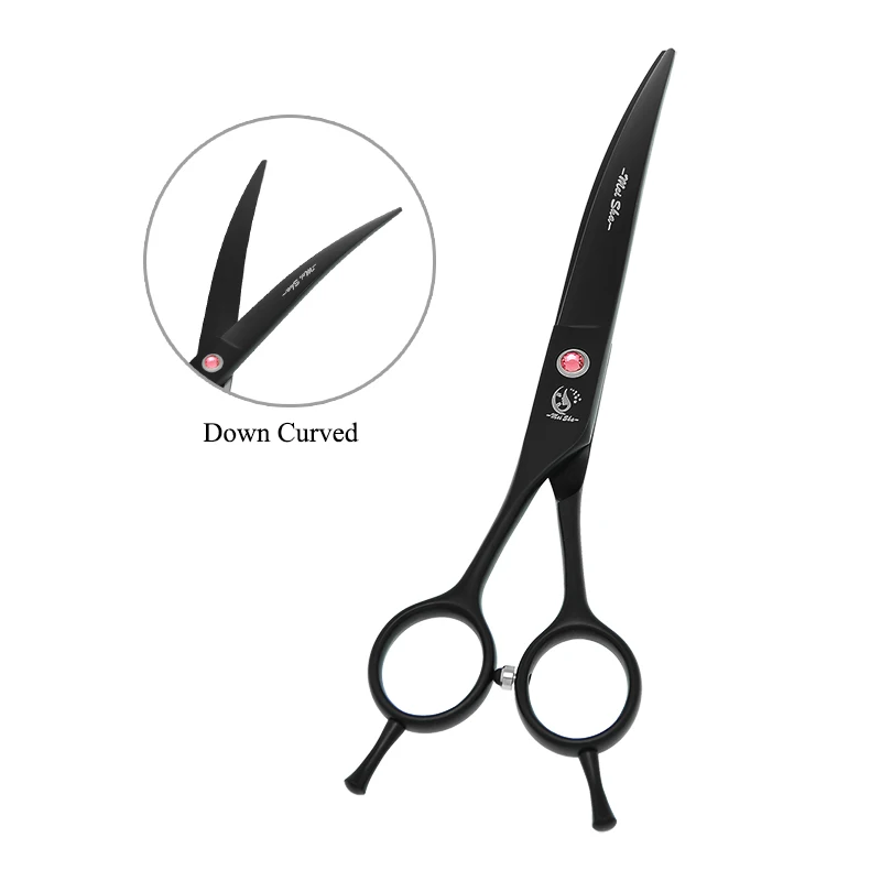 7 inch Left Handed Pet Grooming Scissors Kit Japan Steel Dog Cat Hair Cutting Shears Thinning Scissors Animals Supplies B0057A