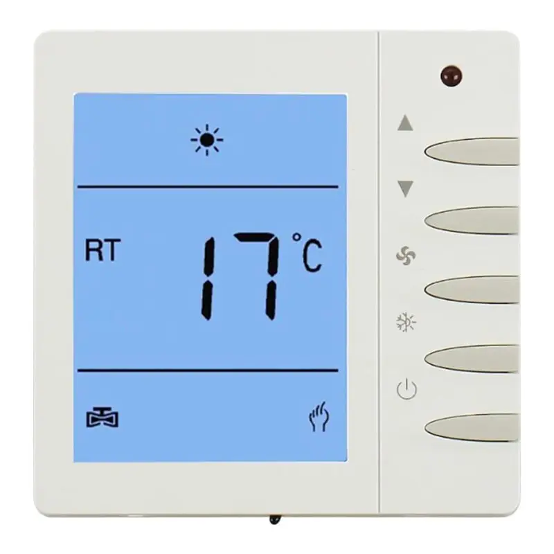 B23B Programmable Thermostat Air Conditioning Temperature Controller Temperature Control Panel