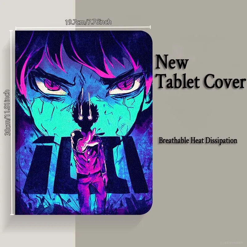 Etui na tablet Anime Mob Psycho 100 Cool dla Lenovo Pad Tab Legion Xiaoxin Y900 Y700 K10 M10 P11 3rd Pro GT Plus Gen