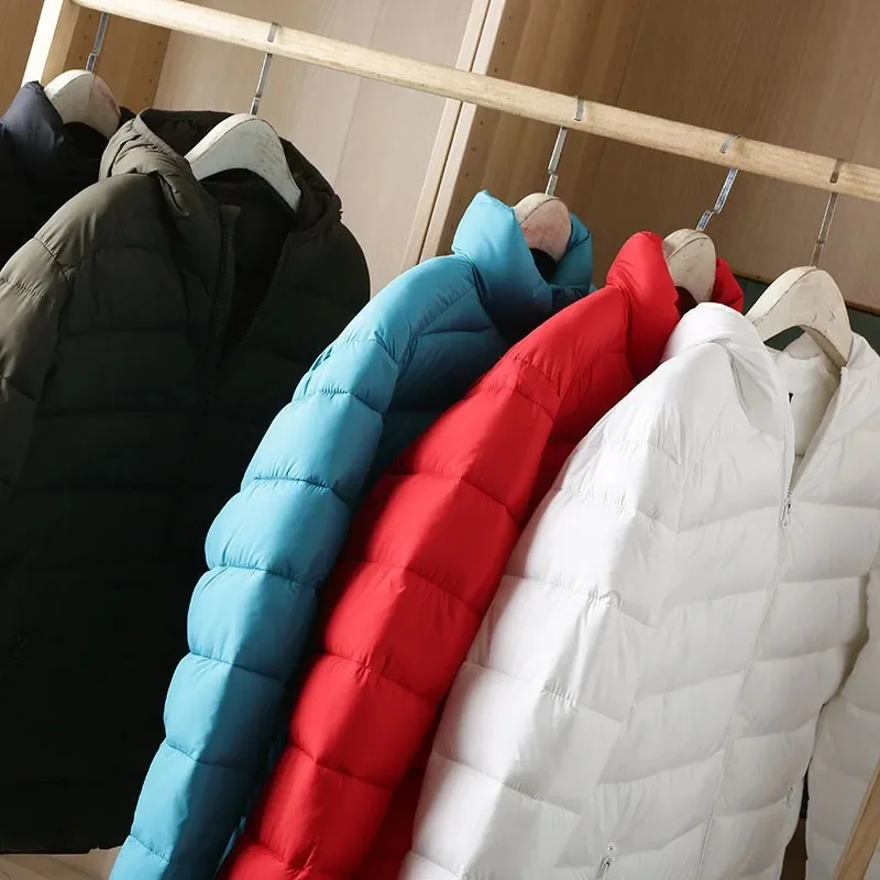 Down Jacket Women Parkas Fall/Winter 2024 New Warm Cotton Padded Coat Ladies Short Korean Outerwear Lightweight Cotton Jackets