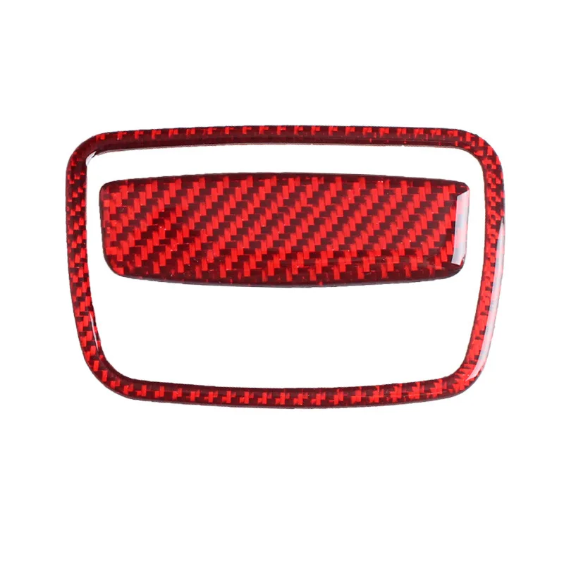For BMW 5 Series F10F07F01 Carbon Fiber Red Storage Box Switch Sticker Interior Decoration Sticker
