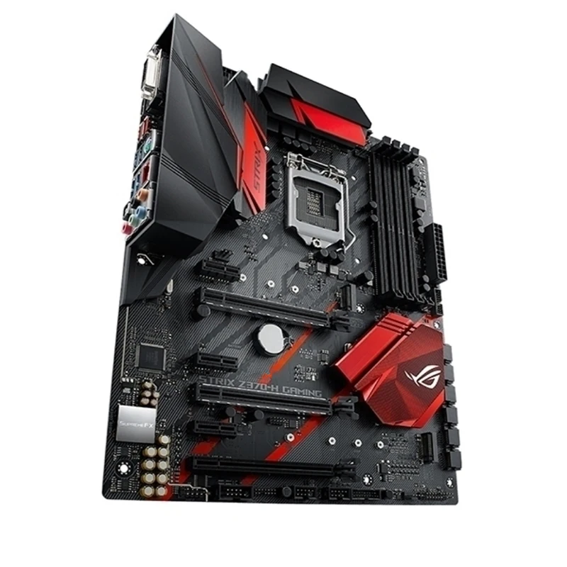 Dla ROG STRIX Z370-H gier Z370H płyty główne LGA 1151 DDR4 64GB ATX dla Intel Z370 płyta główna pulpitu M.2 NVME SATA III USB3.0