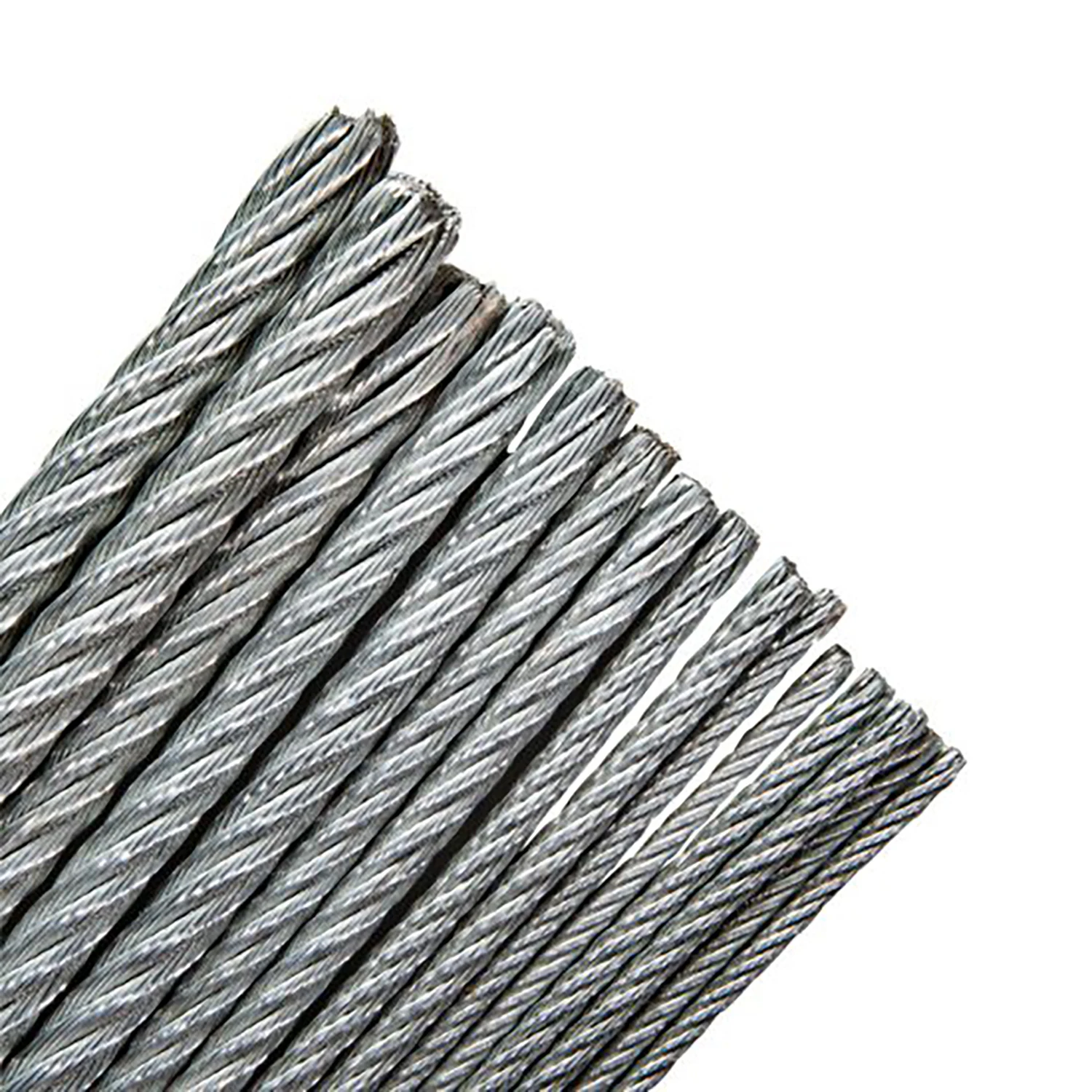 Elevators Ungalvanized 8X19s Wire Rope for Lifting Steel Elevator Wire Rope