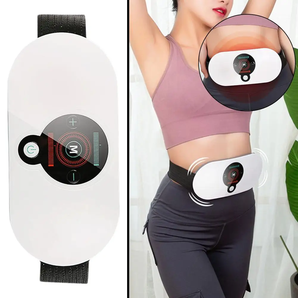 

New 1pcs Electric Slimming Machine Professional Big Burning Body Thin Device Belt Massage Abdominal Waist Fat tool Full Bel K5D0