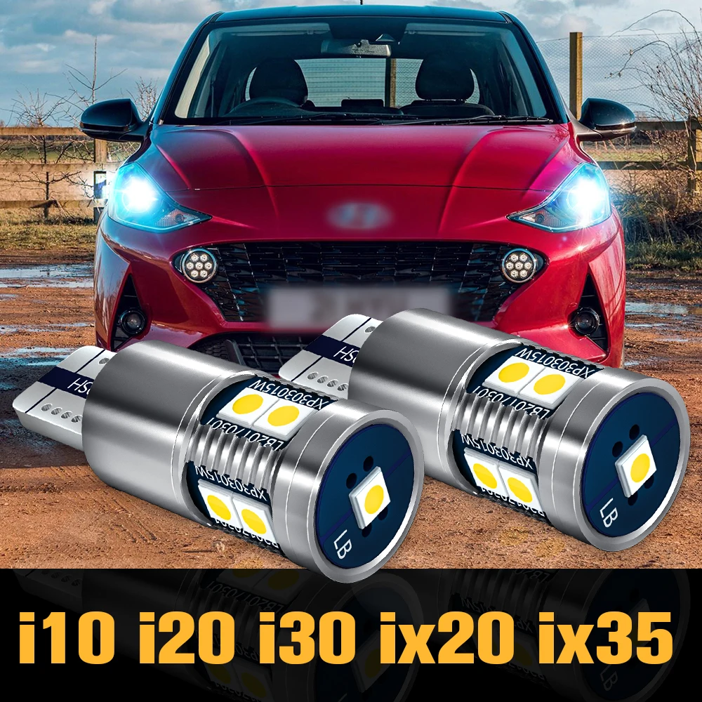 

2x Canbus LED Clearance Light Parking Lamp Accessories For Hyundai i10 i20 i30 ix20 ix35 2008 2011 2012 2013 2014 2015 2016 2017