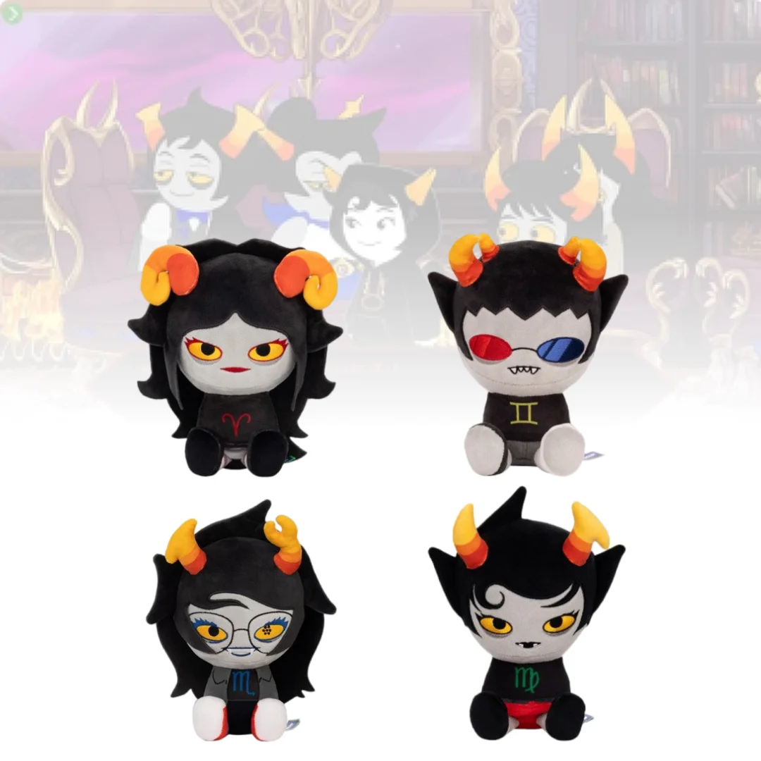 

Cute Cartoon Plushie Eridan Ampora Feferi Peixes From Homestuck Anime Series Soft Stuffed Animal Toy For Fans Collection