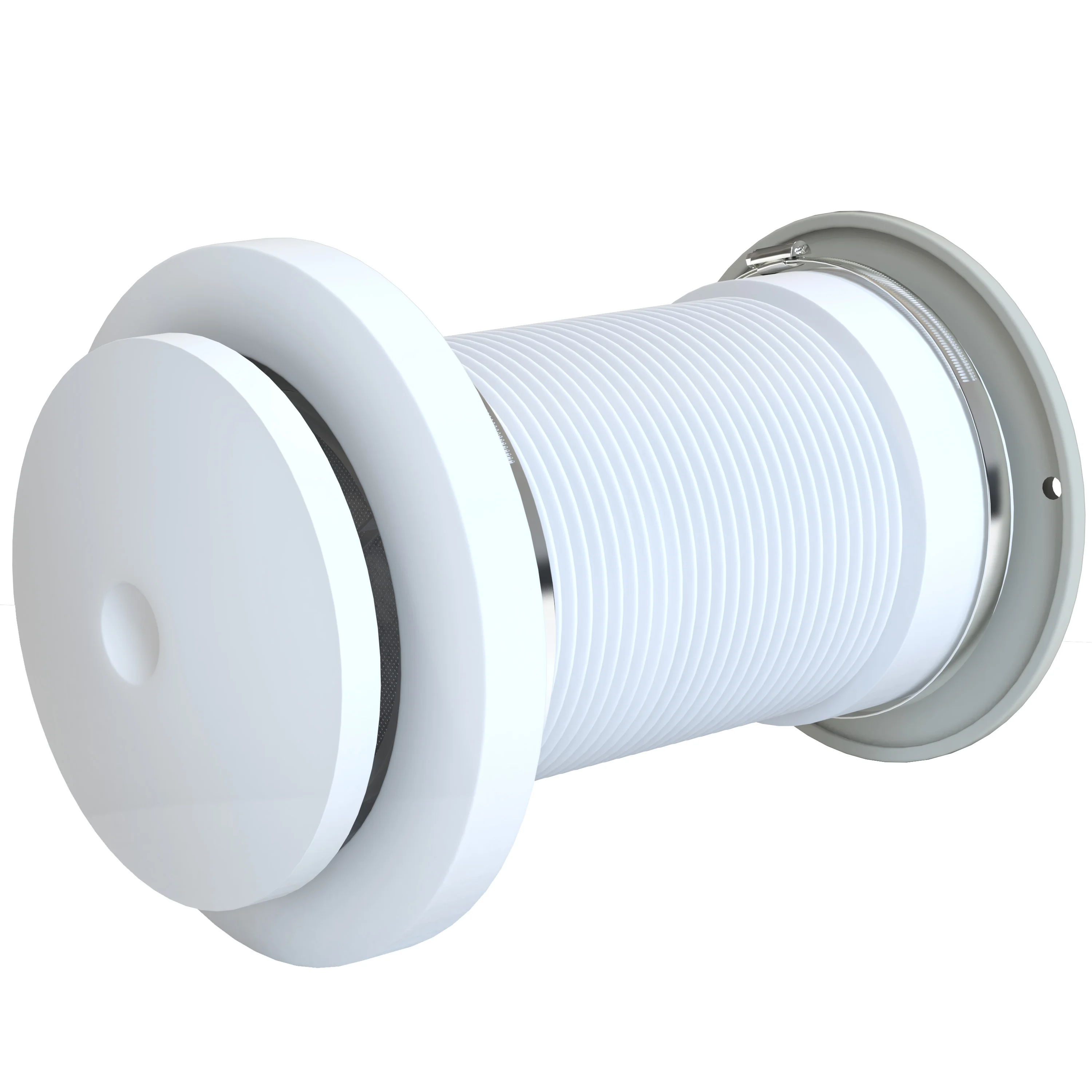 Fresh Air Vents Wall Mounted Foldable Ventilation Duct Suitable For Bedrooms Kitchens Bathrooms Filterable insects