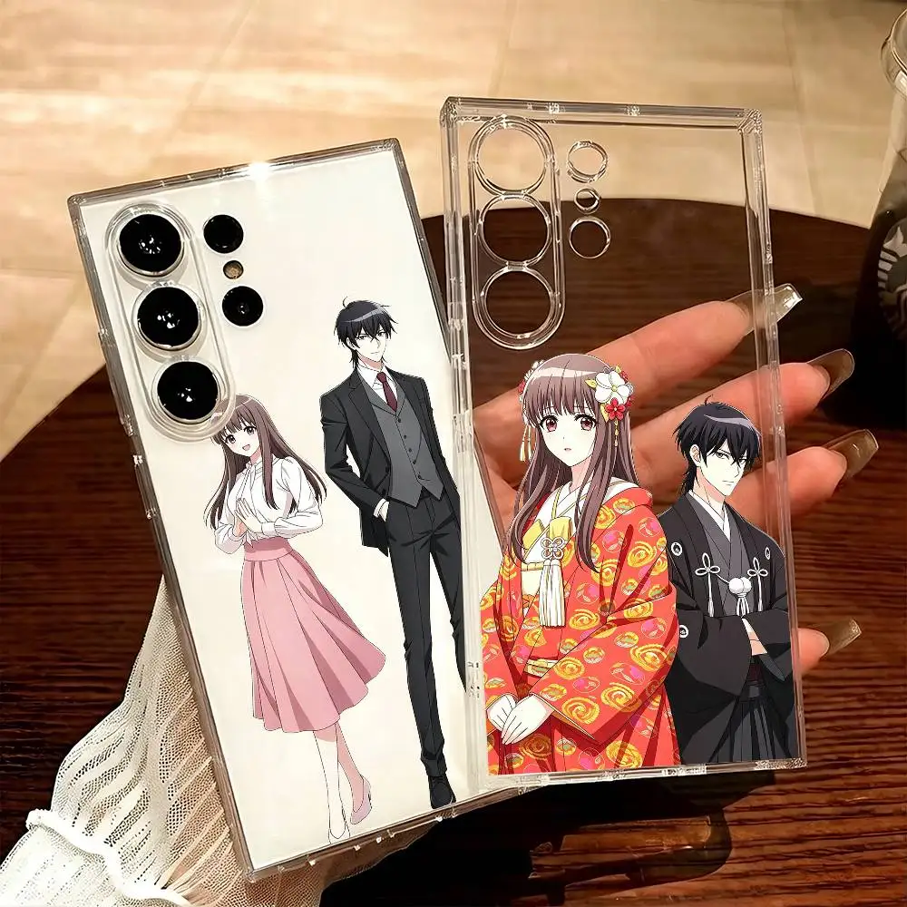 Yuzu The Ogre-S Bride Anime  Phone Case For Samsung S25,S24,S21,S22,S23,S20,Ultra,Plus,lite,fe,5G Transparent Cover