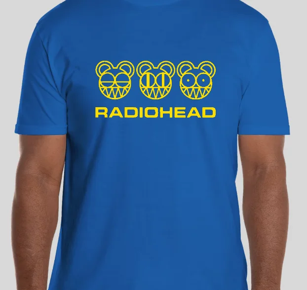 Radiohead T Shirt Radiohead rock band shirt T shirt