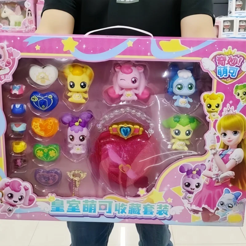 

Горячее аниме Catch Teenieping Kawaii аниме фигурки Коллекционные мультяшные куклы игрушки настольные украшения Рождественский подарок игрушка